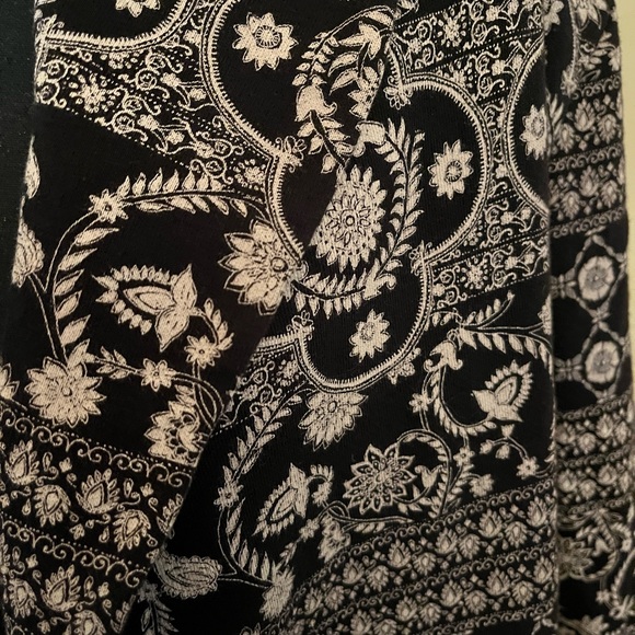 Free People Floral Boho Flared Knit Jacket - Picture 7 of 16